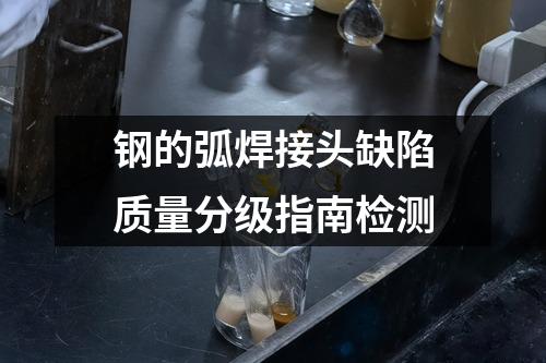 钢的弧焊接头缺陷质量分级指南检测