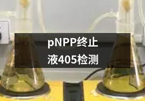 pNPP终止液405检测