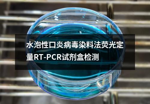 水泡性口炎病毒染料法荧光定量RT-PCR试剂盒检测