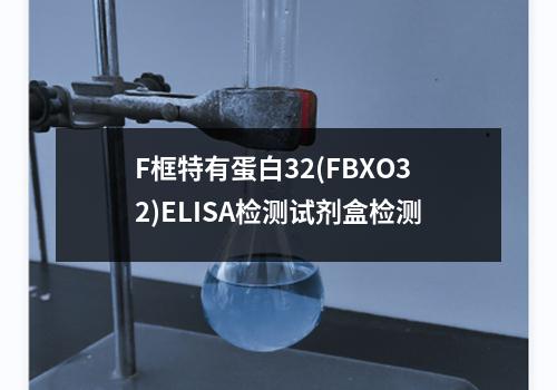 F框特有蛋白32(FBXO32)ELISA检测试剂盒检测