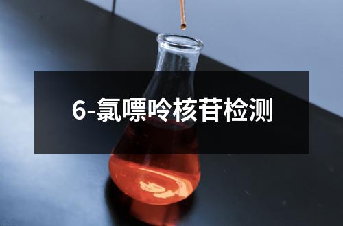 6-氯嘌呤核苷检测