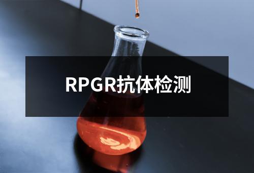 RPGR抗体检测