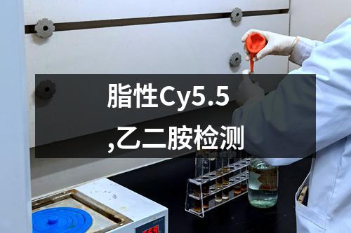 脂性Cy5.5,乙二胺检测