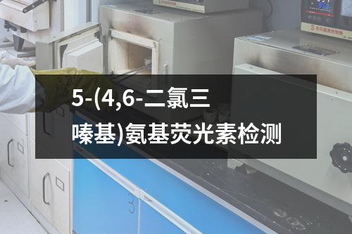 5-(4,6-二氯三嗪基)氨基荧光素检测