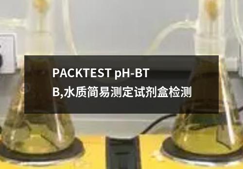 PACKTEST pH-BTB,水质简易测定试剂盒检测