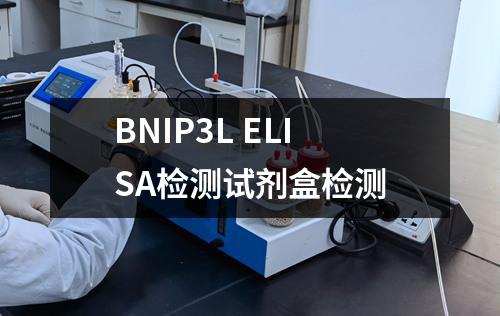 BNIP3L ELISA检测试剂盒检测