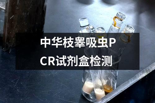 中华枝睾吸虫PCR试剂盒检测