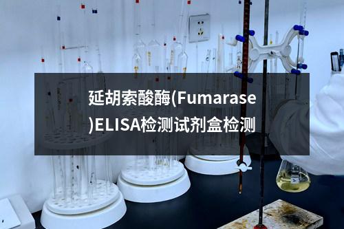 延胡索酸酶(Fumarase)ELISA检测试剂盒检测