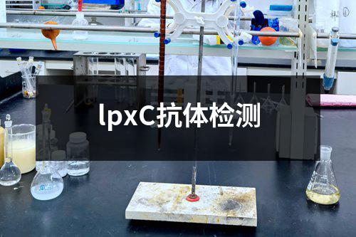 lpxC抗体检测