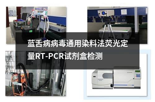 蓝舌病病毒通用染料法荧光定量RT-PCR试剂盒检测