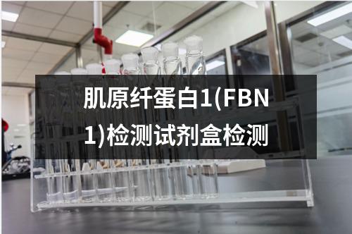 肌原纤蛋白1(FBN1)检测试剂盒检测