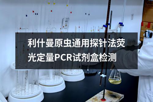 利什曼原虫通用探针法荧光定量PCR试剂盒检测