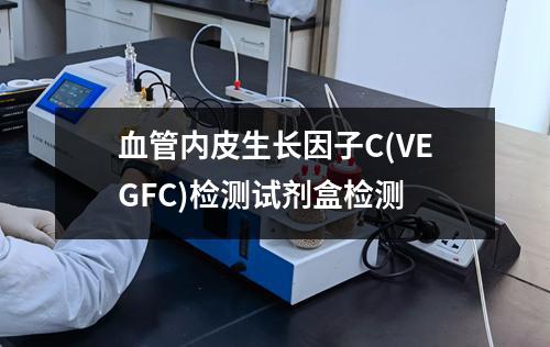 血管内皮生长因子C(VEGFC)检测试剂盒检测