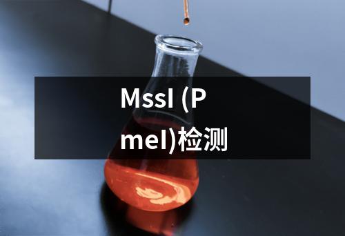 MssI (PmeI)检测