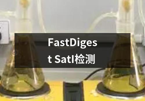 FastDigest SatI检测