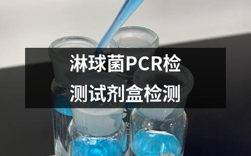 淋球菌PCR检测试剂盒检测