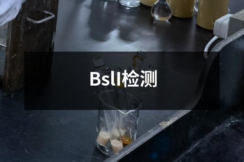 BslI检测