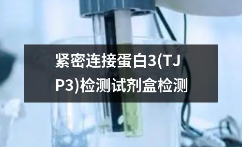 紧密连接蛋白3(TJP3)检测试剂盒检测