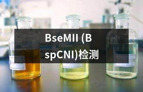 BseMII (BspCNI)检测