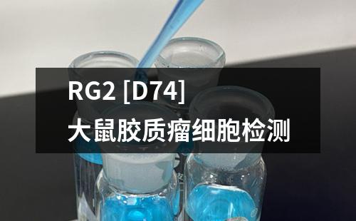 RG2 [D74]大鼠胶质瘤细胞检测