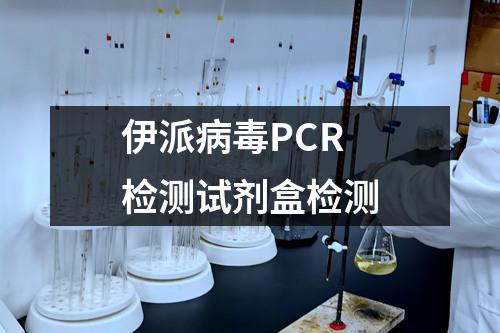 伊派病毒PCR检测试剂盒检测