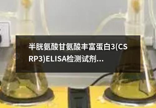 半胱氨酸甘氨酸丰富蛋白3(CSRP3)ELISA检测试剂盒检测