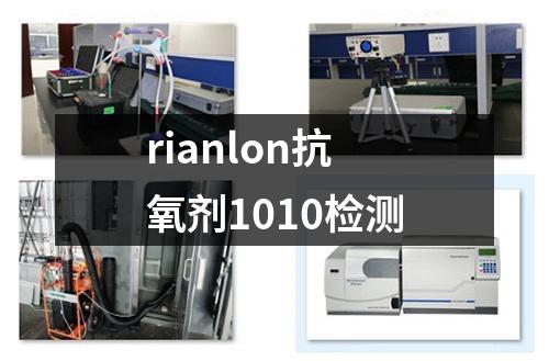 rianlon抗氧剂1010检测