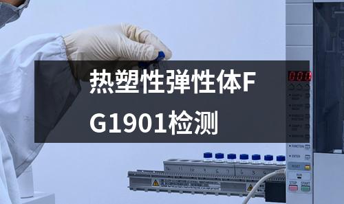 热塑性弹性体FG1901检测