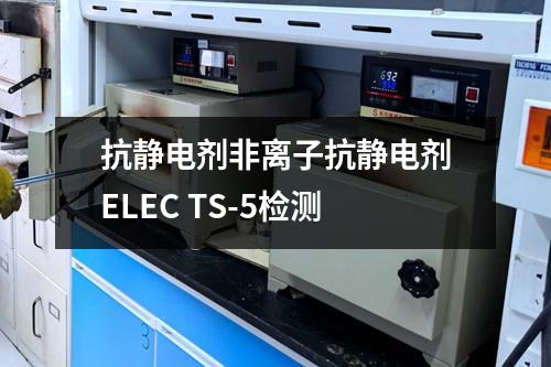 抗静电剂非离子抗静电剂ELEC TS-5检测