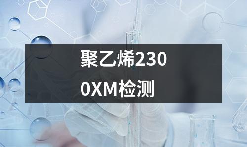 聚乙烯2300XM检测