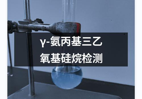 γ-氨丙基三乙氧基硅烷检测