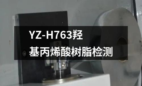 YZ-H763羟基丙烯酸树脂检测