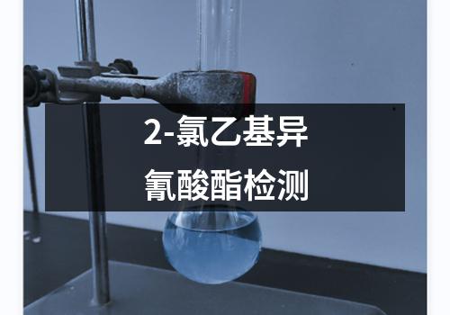 2-氯乙基异氰酸酯检测