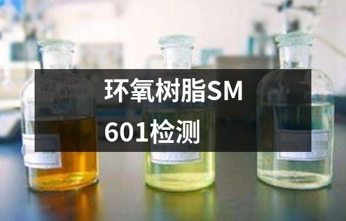 环氧树脂SM601检测