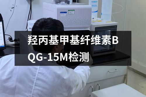 羟丙基甲基纤维素BQG-15M检测