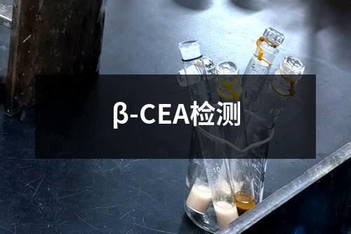 β-CEA检测