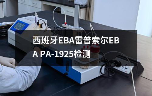 西班牙EBA雷普索尔EBA PA-1925检测