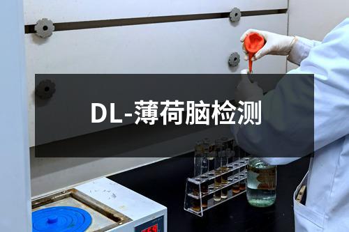 DL-薄荷脑检测