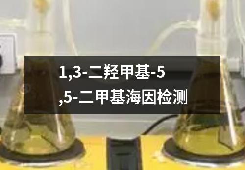 1,3-二羟甲基-5,5-二甲基海因检测