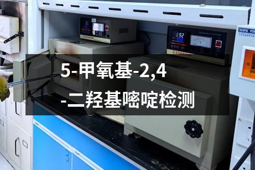 5-甲氧基-2,4-二羟基嘧啶检测