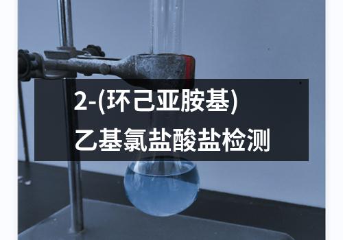 2-(环己亚胺基)乙基氯盐酸盐检测