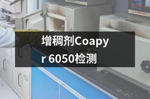 增稠剂Coapyr 6050检测