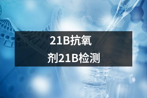  21B抗氧剂21B检测