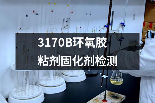 3170B环氧胶粘剂固化剂检测