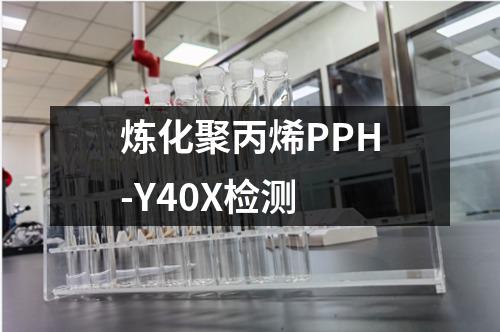 炼化聚丙烯PPH-Y40X检测